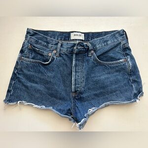Agolde Parker cut off denim shorts size 27